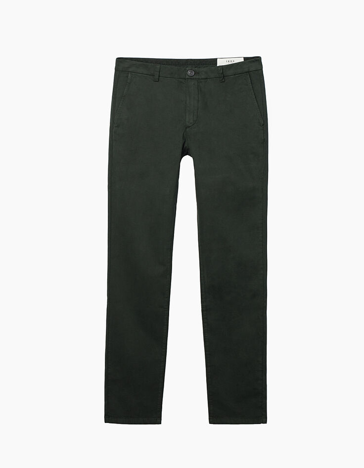 Pantalón chino petróleo Hombre-1