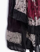 Men&rsquo;s anthracite arty print scarf-4