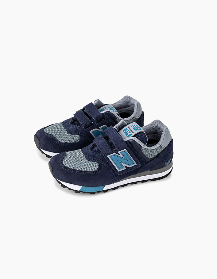 Boys’ blue trainers -6