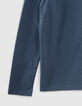 Boys&rsquo; storm organic cotton T-shirt with image on back-6