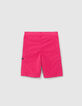 Boys' pink cargo Bermuda shorts-3