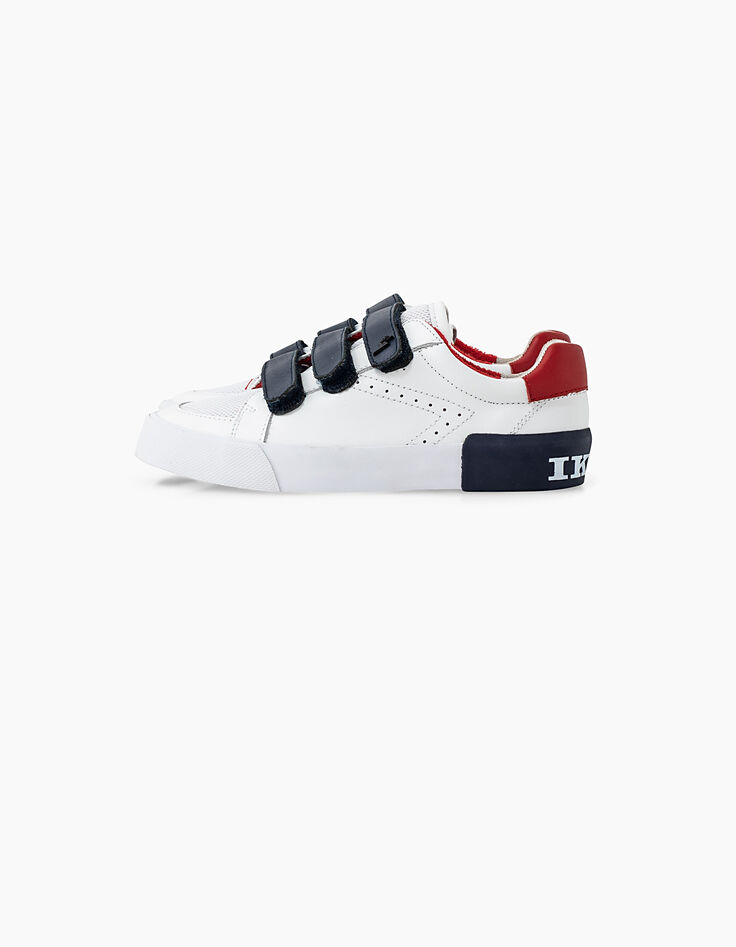 Deportivas blancas con velcro Niño-4 Deportivas blancas con velcro Niño-4
