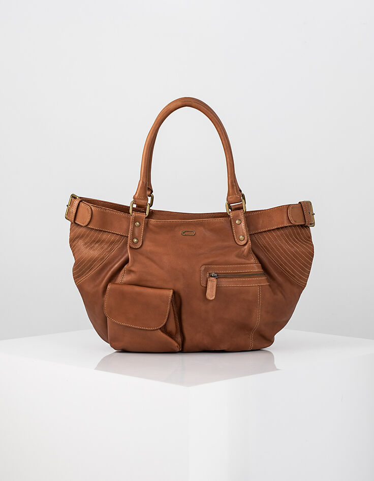 Women’s leather tote bag-1