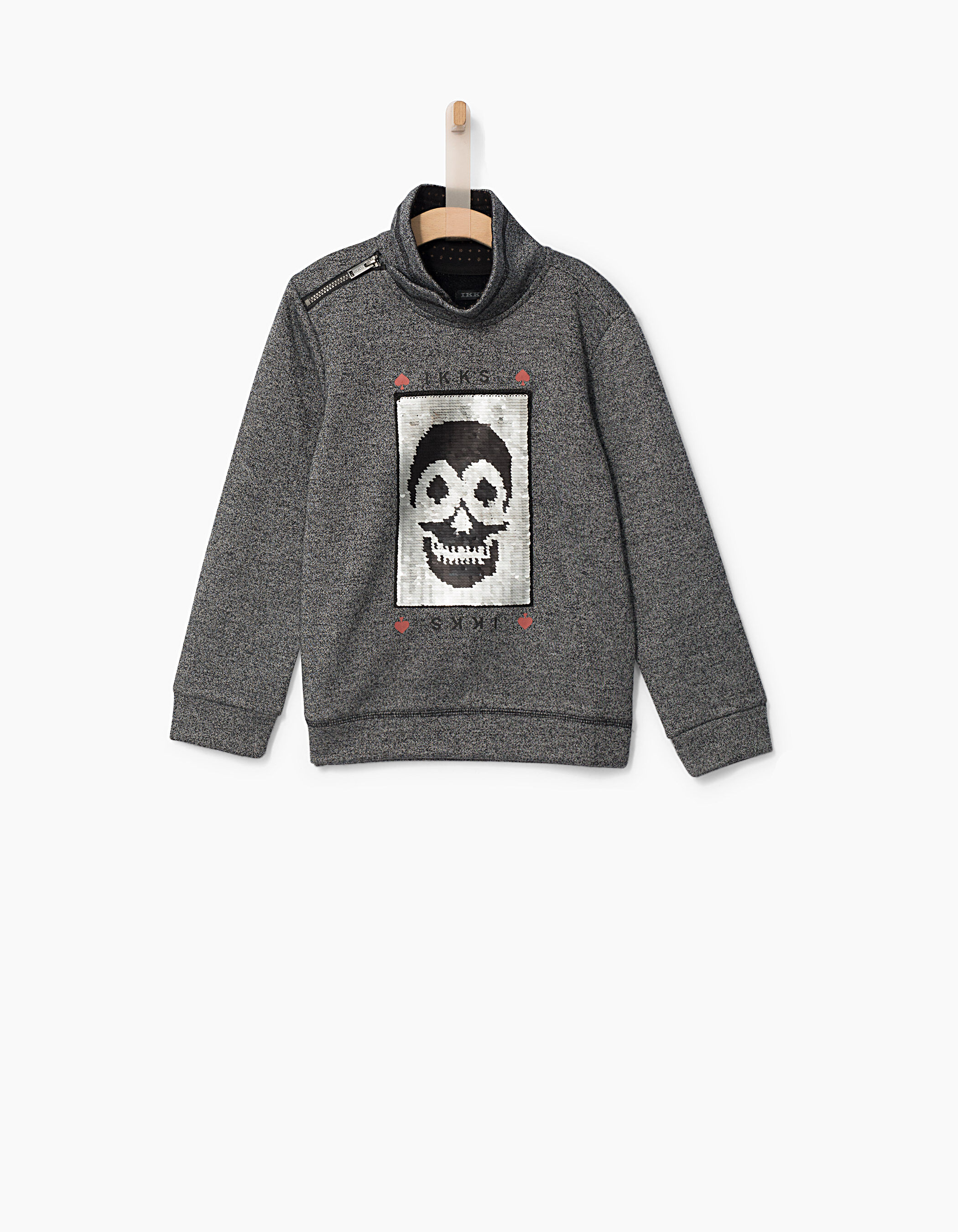 Sudadera lentejuelas niño new arrivals