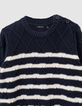 Boys’ decorative knit sailor sweater-3