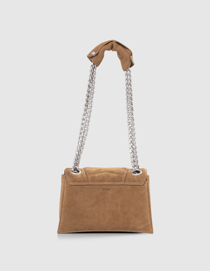 Sac THE 1. SEASONALS sable cuir matelassé Taille S Femme-3 Sac THE 1. SEASONALS sable cuir matelassé Taille S Femme-3