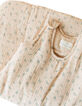 Gigoteuse hiver écrue gaze coton bio 6-18m GABRIELLE PARIS-2