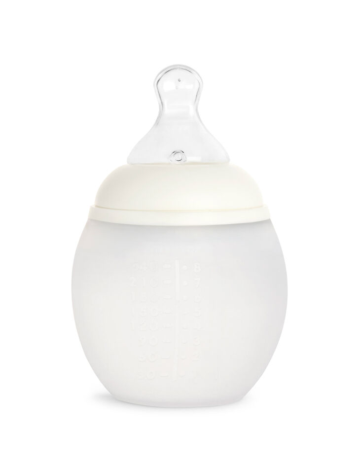 Zuigfles milk 240 ml met speen maat 1 ELHEE-2