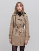 Women’s trench coat, removable hood and facing-2