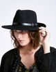 Chapeau noir femme-5