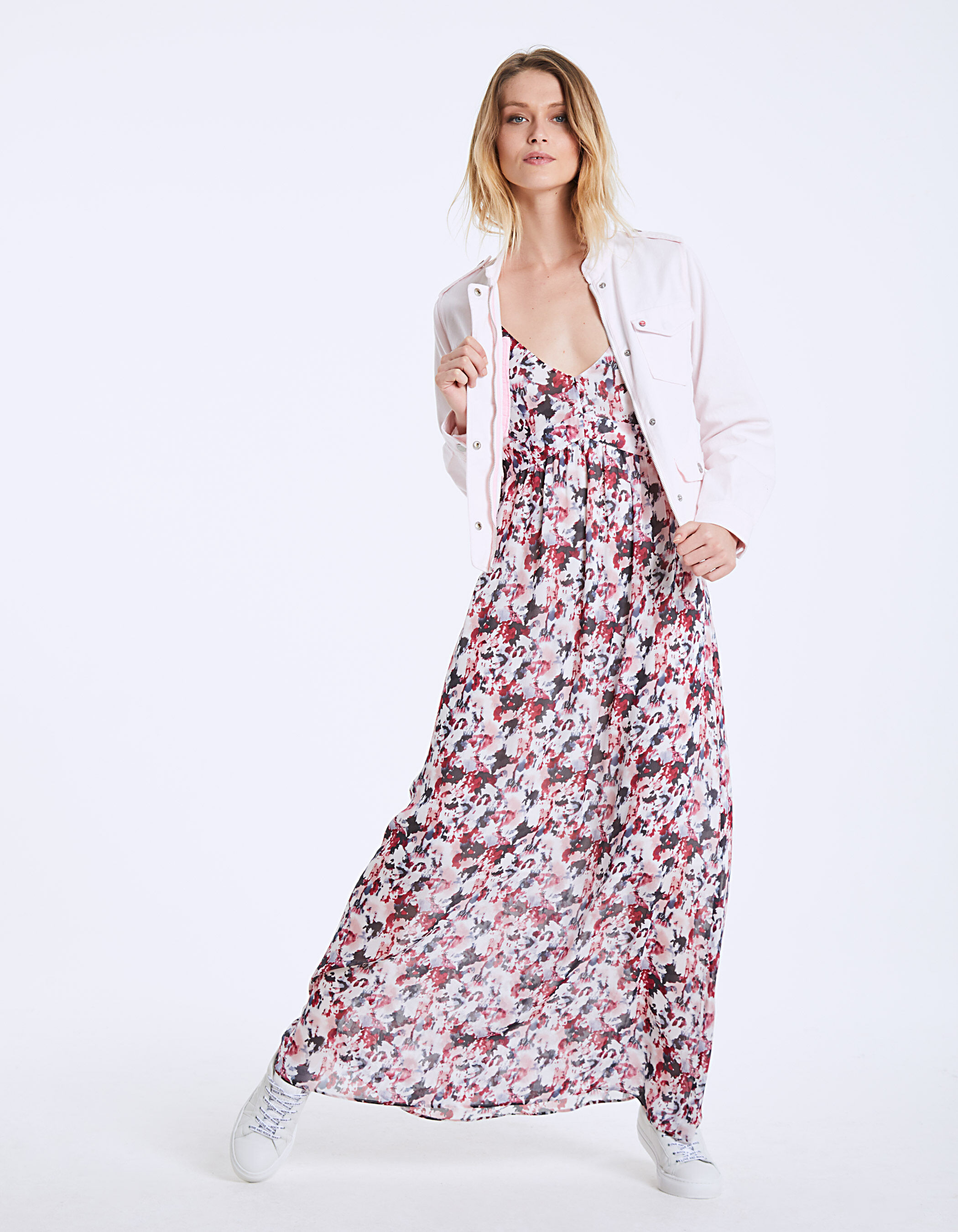 Robe aquarelle ikks outlet
