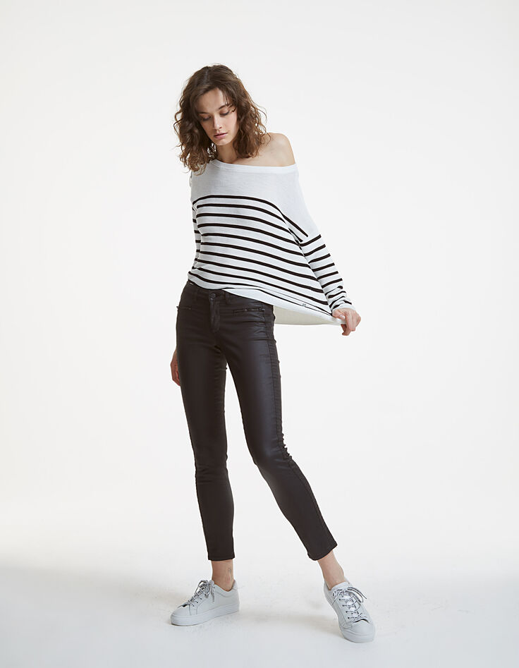 Pull marinière lacet femme-6