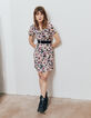 Damenkorsettkleid aus Ecovero&reg;-Viskose mit Tropenprint-7