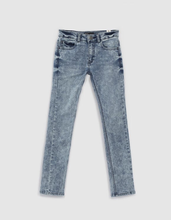 Boys’ medium blue skinny jeans