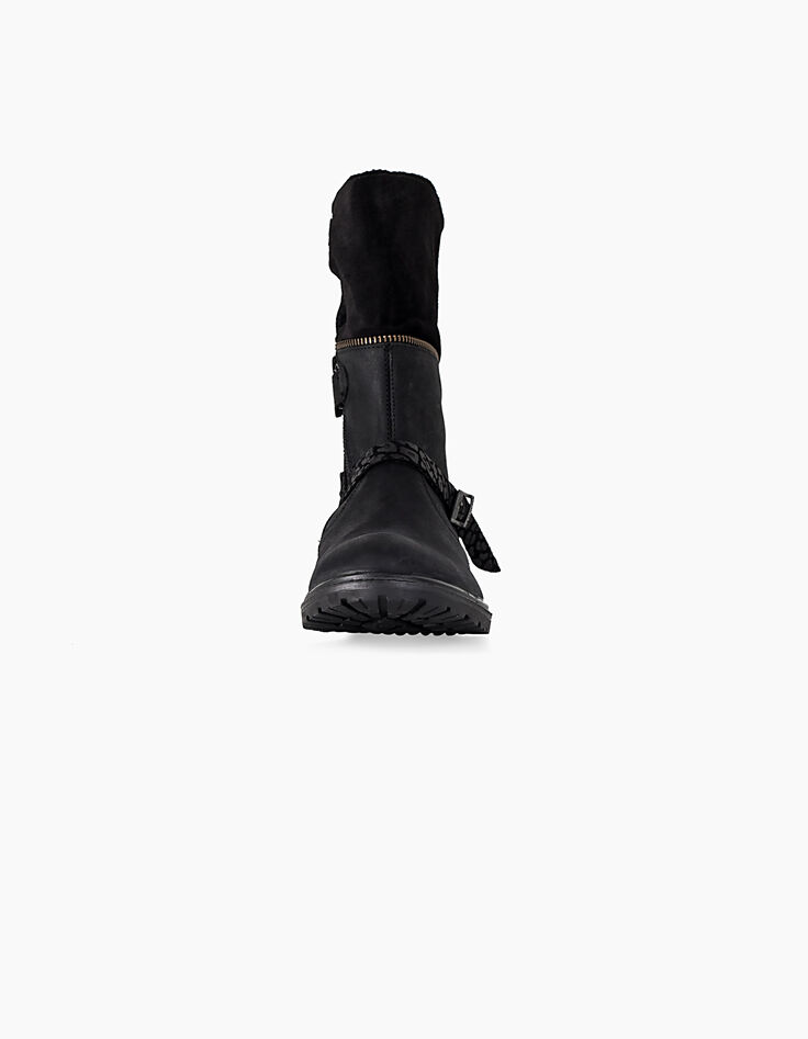 Leren meisjesboots-3
