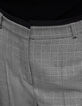 Zwarte Prince of Wales lurex damesbroek-5