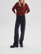 Tomette omkeerbare trui pointellebreisel lurex Dames-6