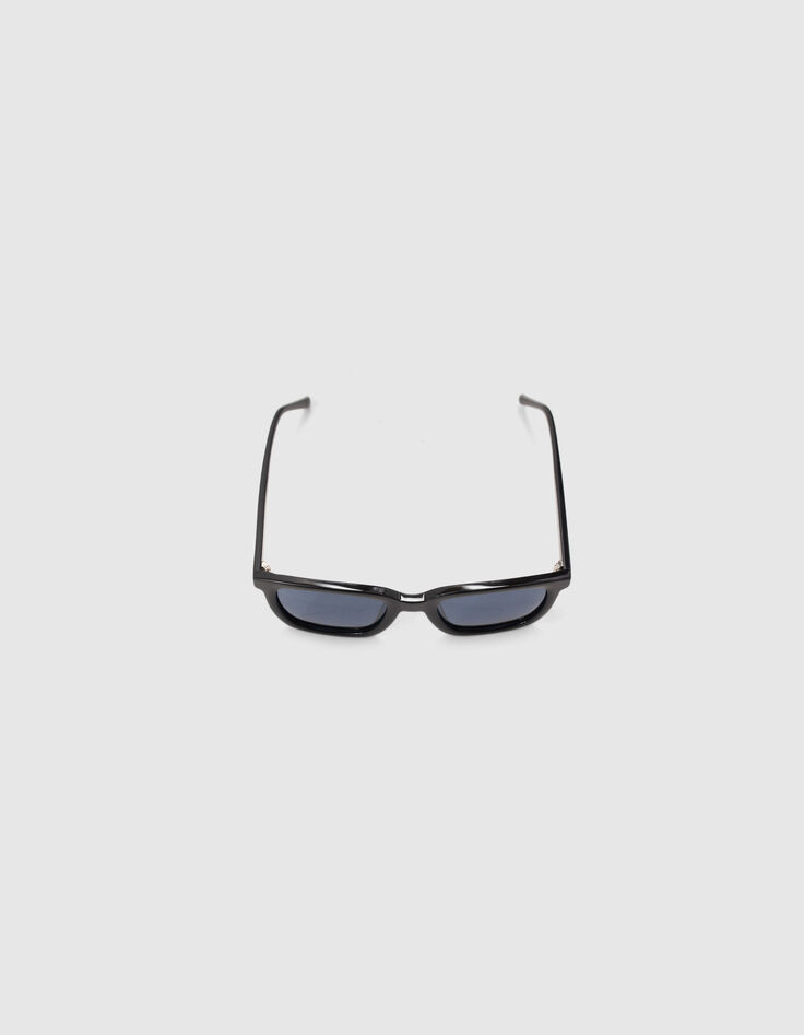 Sonnenbrille schwarz, rechteckig Herren-4
