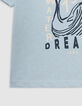 Green organic cotton baby boy whale T-shirt-4