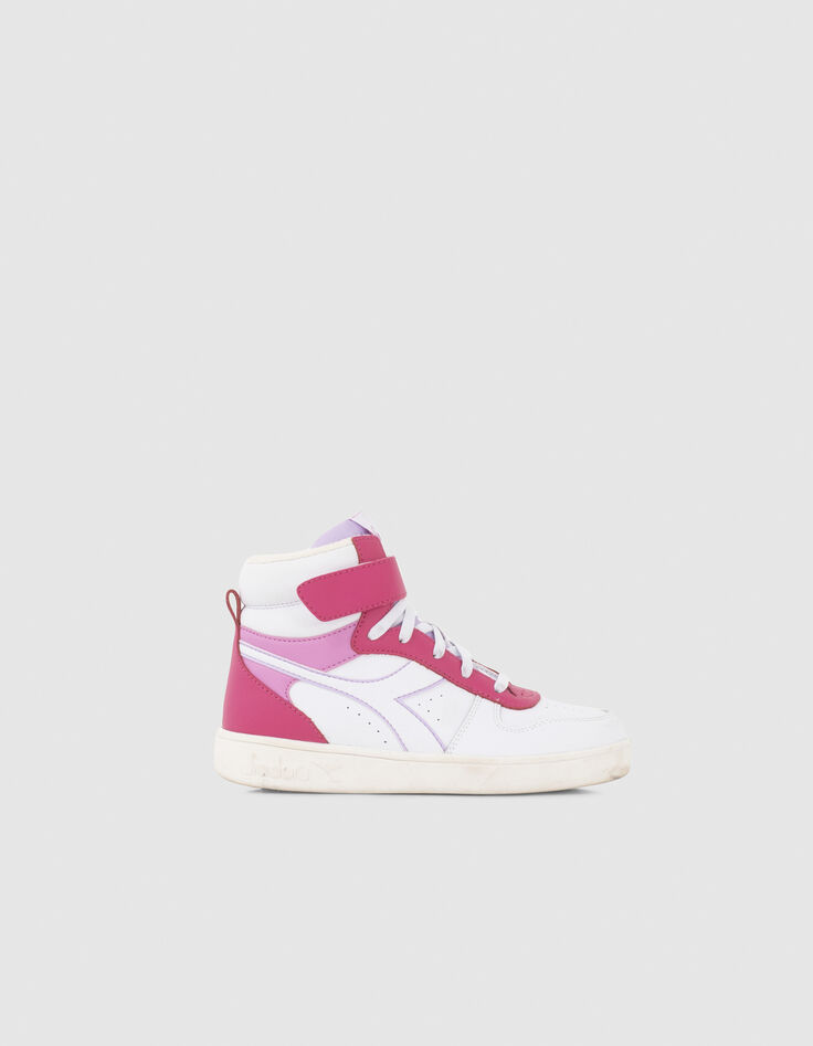 Sneakers roze, wit en lichtpaars IKKS X DIADORA meisjes-1