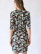 Vestido punto viscosa Ecovero™ flores retro mujer-2