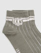 Chaussettes kaki, grises, écrues garçon-5