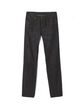 Men's slim black jeans -5
