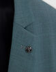 Veste de costume vert bleut&eacute; Homme-7