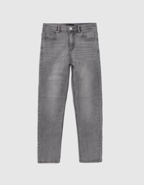 Graue STRAIGHT-Jungenjeans - IKKS