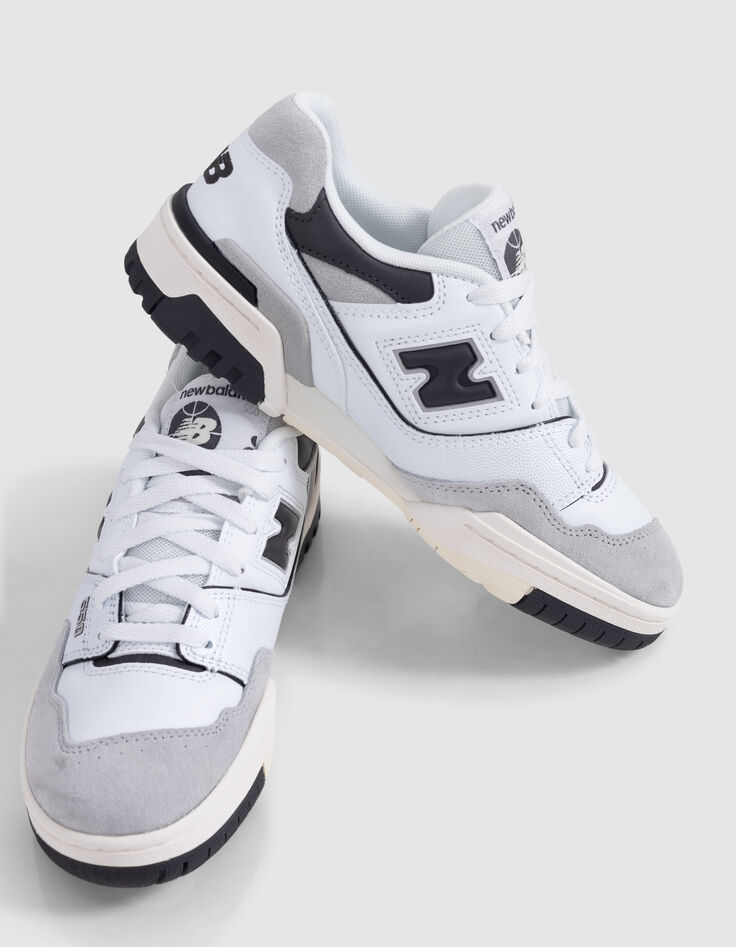 Baskets blanches NEW BALANCE 550 garçon-8