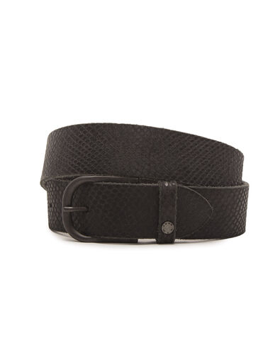Men's leather belt - IKKS