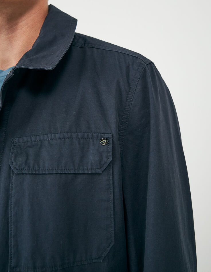 Veste saharienne marine Homme-5