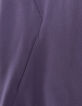 Sweat violet à capuche molleton Homme-4