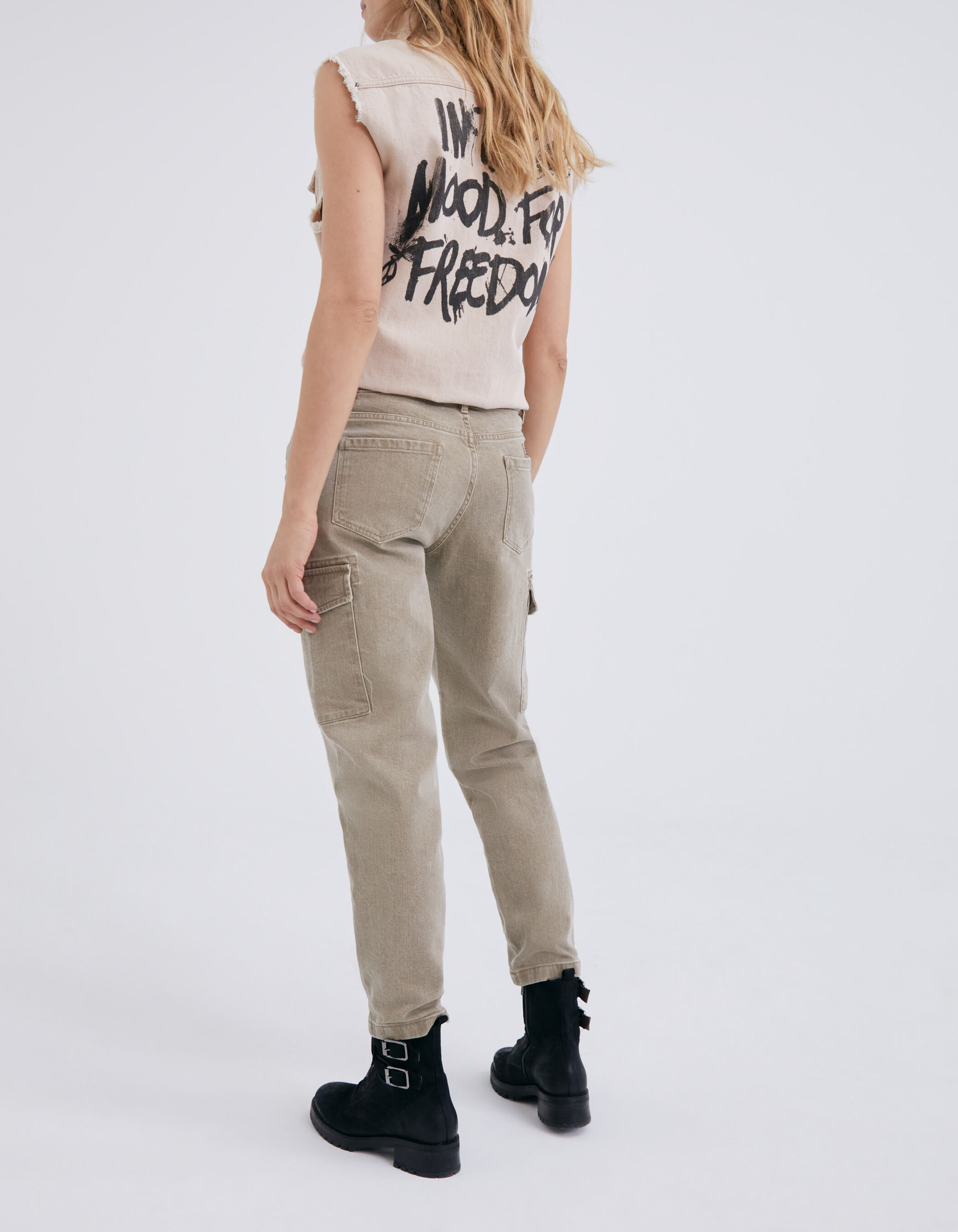 Pantalon battle femme zara sales