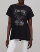 Camiseta negra oversize visual panther de mujer-2