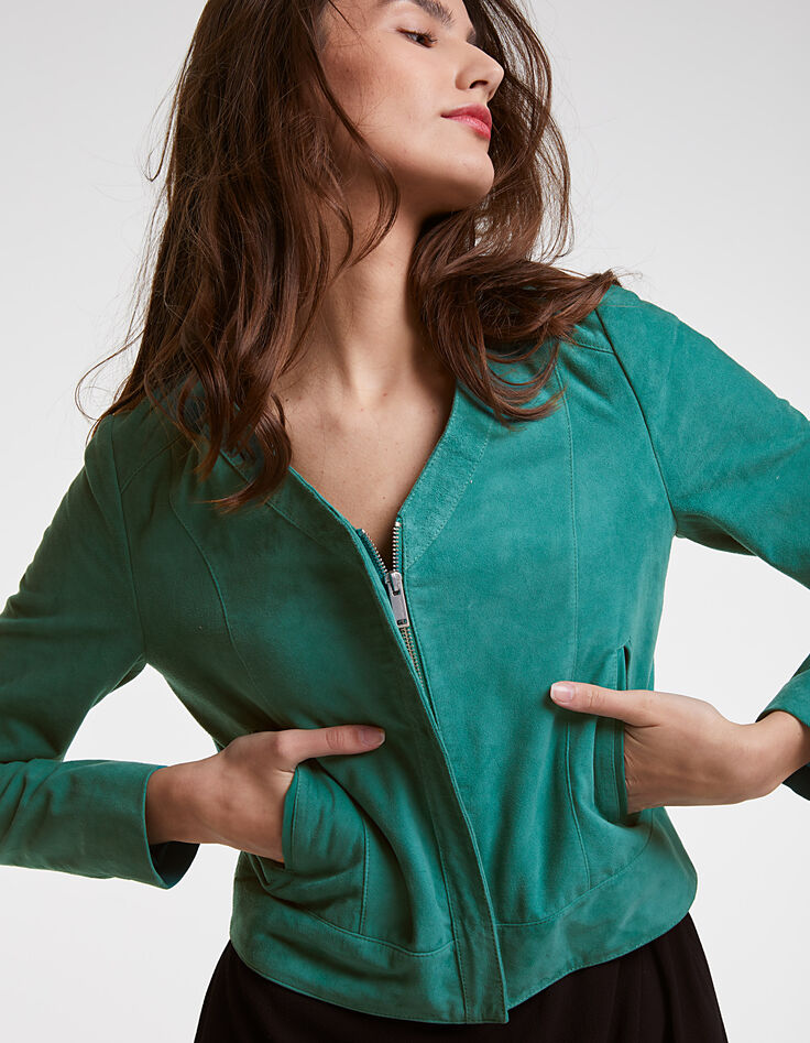 Blouson tailleur cuir femme-2 Blouson tailleur cuir femme-2