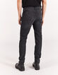 Jean SLIM noir effet chiné Jorgen Homme-3