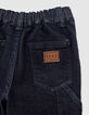 Baby boys’ raw carpenter-style pocket jeans-6