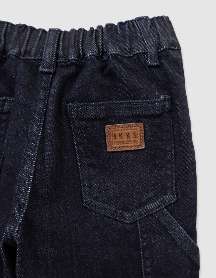 Baby boys’ raw carpenter-style pocket jeans-6 Baby boys’ raw carpenter-style pocket jeans-6