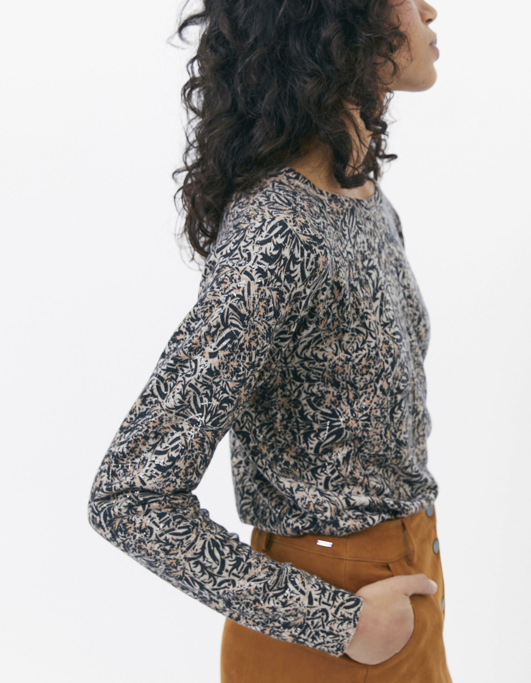 Pull maille fine best sale