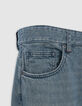 Blauwgrijze STRAIGHT jeans Heren-5