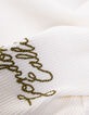 Boys’ white waffle long-sleeved T-shirt-9