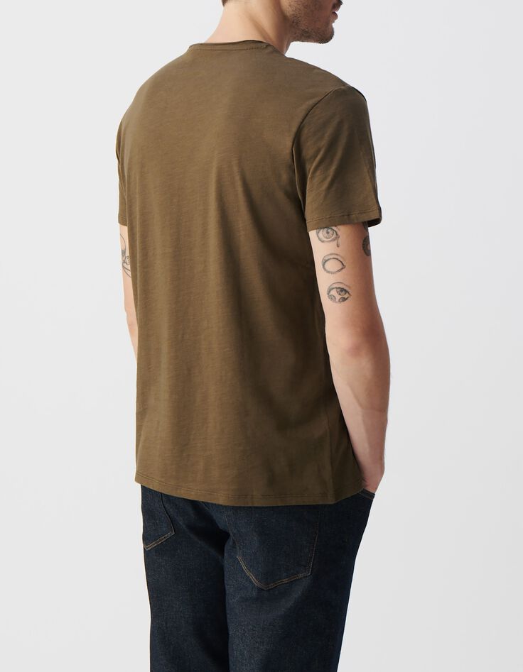 Men&rsquo;s organic cotton Essential round-neck T-shirt-3