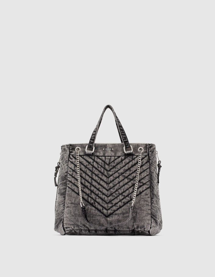 Shopper DE 1440 DENIM visgraatdoorstikking dames-5