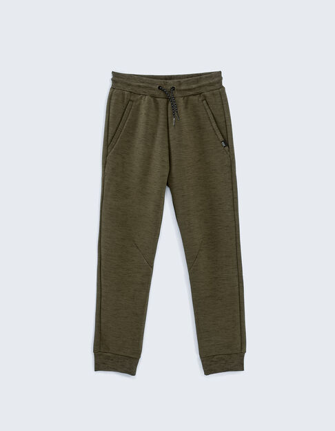 Boys’ bronze joggers with zipped back pocket