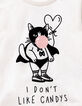 T-shirt manches longues écru super-chat fille-4