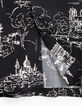 Pure Edition-Heren zwart toile de Jouy SLIM overhemd-6