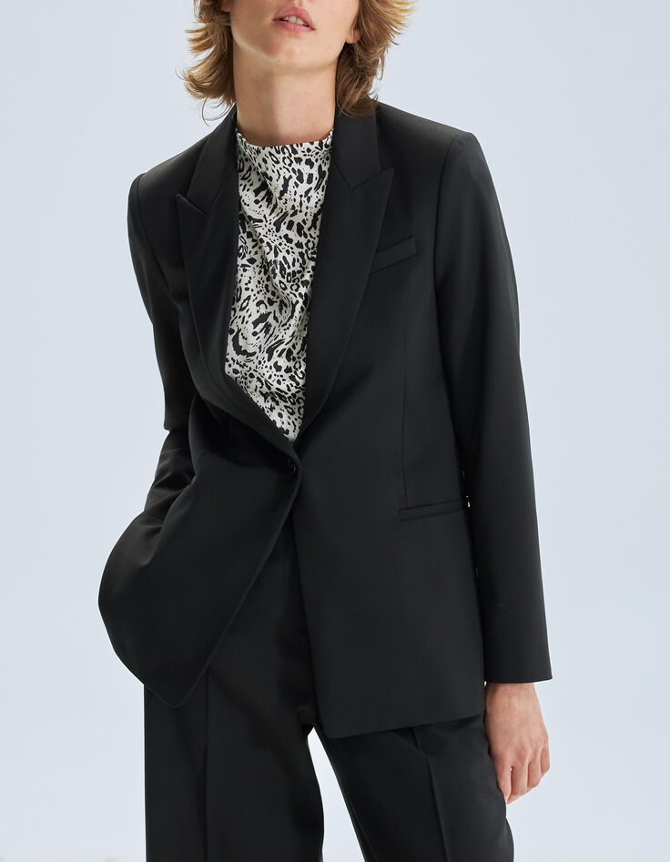 Women’s black suit jacket-2
