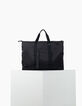 Women’s The Traveler black nylon travel bag-1