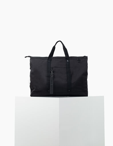 The Traveler, Damen Reisetasche aus schwarzem Nylon - IKKS